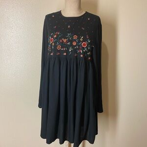 Beachlunchlounge Black Floral Dress